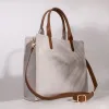 Túi tote canvas quai da cho mẹ