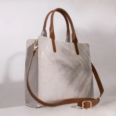 Túi tote canvas quai da cho mẹ